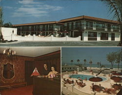 Catalina Apartments Beach Resort Large Format Postcard