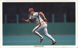 Lenny Dykstra Baseball Postcard Large Format Postcard Large Format Postcard