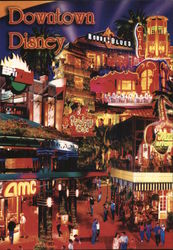 Downtown Disney Postcard Large Format Postcard Large Format Postcard