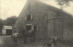 Fort Hunter Mansion Stables Harrisburg, PA Postcard Large Format Postcard Large Format Postcard