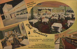 Club Normandy Large Format Postcard