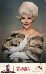 Teresa Brewer at Hotel Sahara Large Format Postcard