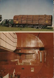 Straughan's Redwood Log House Straughan's Redwood Log House
