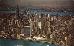 New York City Skyline Postcard Large Format Postcard Large Format Postcard