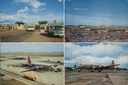 Travis Air Force Base California Postcard Large Format Postcard Large Format Postcard