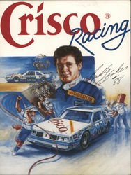 Crisco Racing Team Auto Racing Postcard Large Format Postcard Large Format Postcard