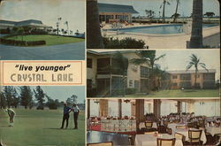 Crystal Lake Pompano Beach, FL Postcard Large Format Postcard Large Format Postcard