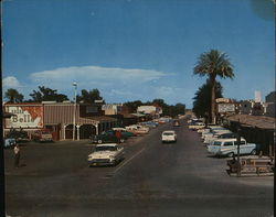 Downtown Street Scottsdale, AZ Postcard Large Format Postcard Large Format Postcard
