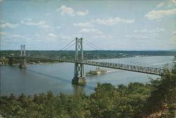 Mid-Hudson Bridge, Highland Poughkeepsie, NY Postcard Large Format Postcard Large Format Postcard