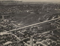 Washington Bridge and Lake Union Washington Bridge and Lake Union