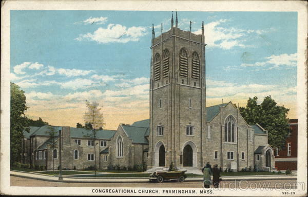 Congregational Church Framingham Massachusetts
