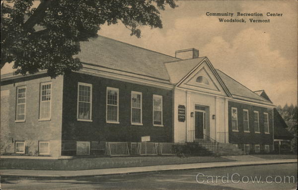 Community Recreation Center Woodstock Vermont