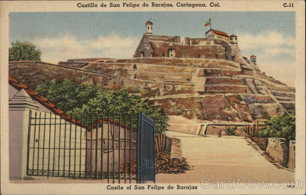 Castillo de San Felipe de Barajas Cartagena Colombia