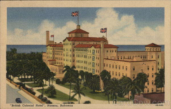 British Colonial Hotel Nassau Bahamas Caribbean Islands