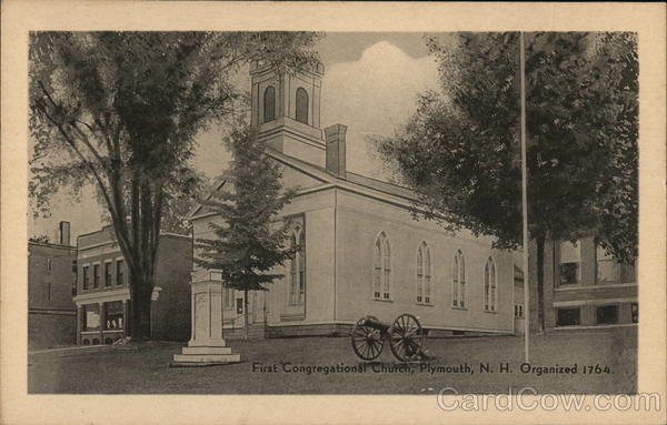 First Congregational Church Plymouth New Hampshire
