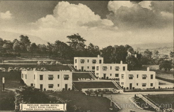 Skyline Motor Hotel and Annex Front Royal Virginia