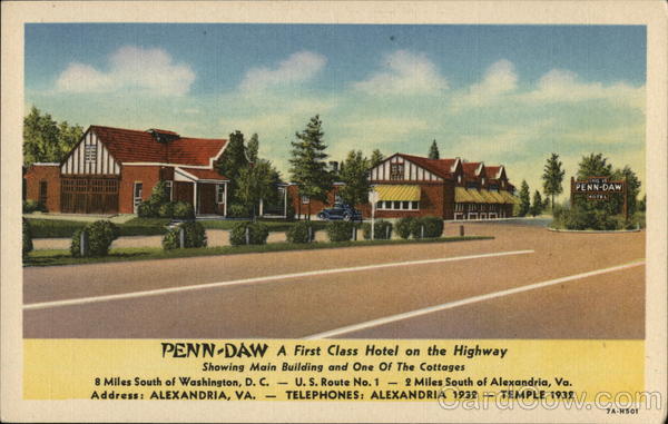 Penn-Daw Hotel Alexandria Virginia