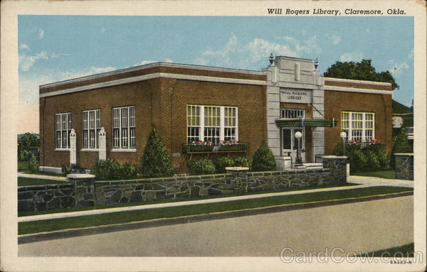 Will Rogers Library Claremore Oklahoma