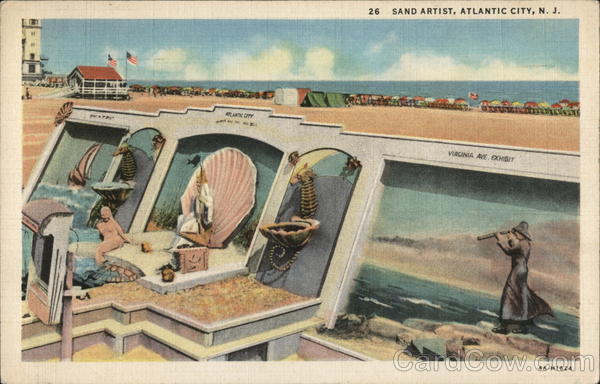 Sand Artist Atlantic City New Jersey