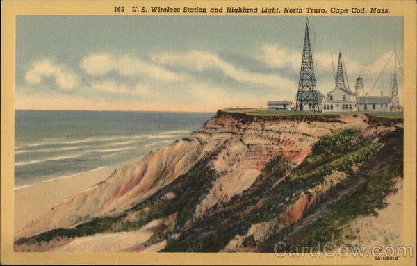 U.S. Wireless Station and Highland Light North Truro Massachusetts