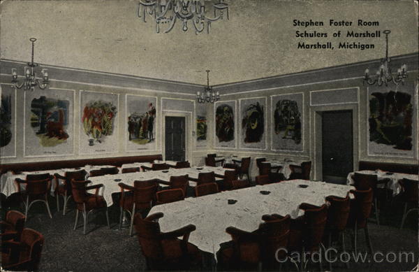 Schulers of Marshall - Stephen Foster Room Michigan