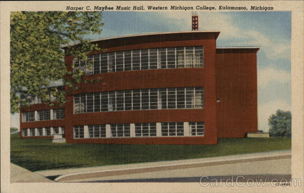 Western Michigan College - Harper C. Maybee Music Hall Kalamazoo