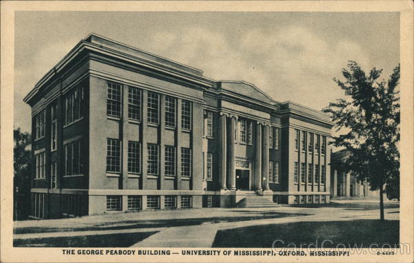 The George Peabody Building Oxford Mississippi
