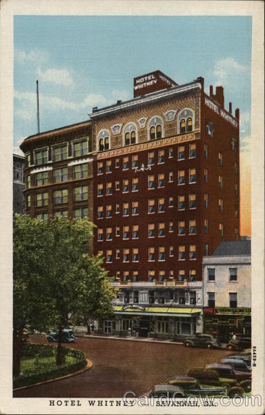 Hotel Whitney Savannah Georgia
