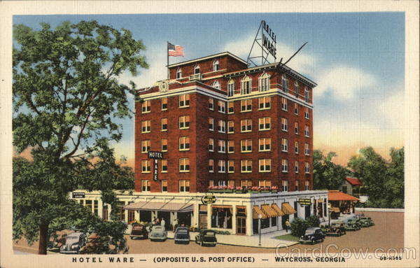 Hotel Ware Waycross Georgia
