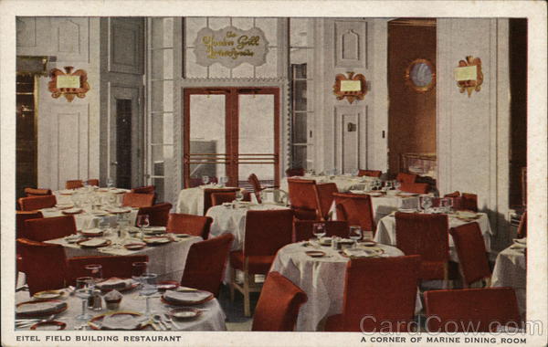 Eitel's Field Building Restaurant - Marine Room Chicago Illinois