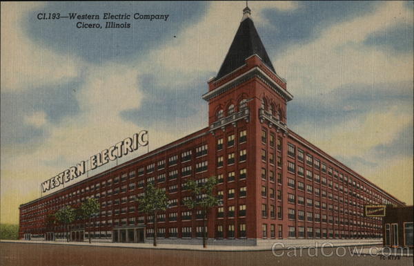 Western Electric Company Cicero Illinois