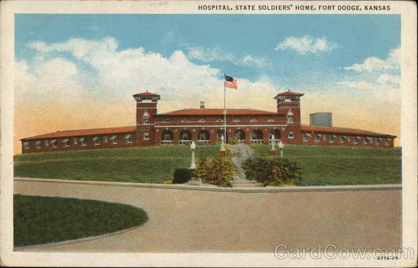 Hospital State Soldiers' Home Fort Dodge Kansas