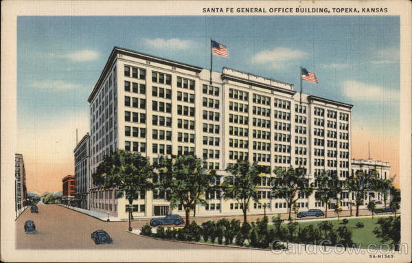 Santa Fe General Office Building Topeka Kansas