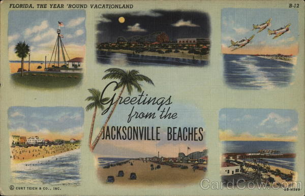 Greetings from Jacksonville Beaches Florida