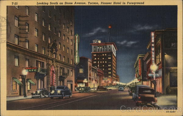 Looking South on Stone Avenue Tucson Arizona