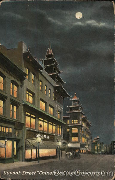 Dupont Street Chinatown San Francisco California