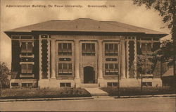 Administration Building, De Pauw University Greencastle, IN Postcard Postcard Postcard