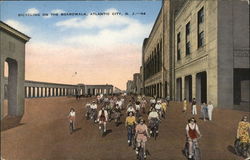 Bicycling on the Boardwalk Bicycling on the Boardwalk