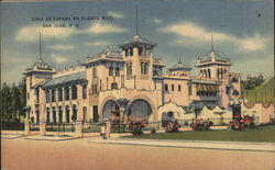 Casa de Espana San Juan, PR Puerto Rico Postcard Postcard Postcard