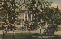 Post Office and Legislative Chambers Nassau, Bahamas Caribbean Islands Postcard Postcard Postcard