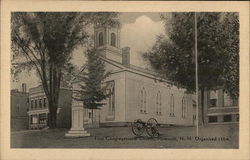 First Congregational Church Plymouth, NH Postcard Postcard Postcard