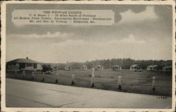 The Wigwam Cabins Postcard