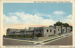 Fort Wootton Memorial Square Postcard