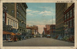 Main Street Joplin, MO Postcard Postcard Postcard