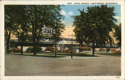 Hotel Geneva Postcard