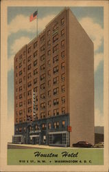 Houston Hotel Washington, DC Washington DC Postcard Postcard Postcard