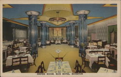 Empire Room, Rice Hotel Postcard