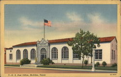 U.S. Post Office McAllen, TX Postcard Postcard Postcard