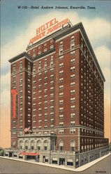 Hotel Andrew Johnson Postcard