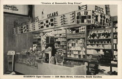 Eckerd's Cigar Counter Columbia, SC Postcard Postcard Postcard